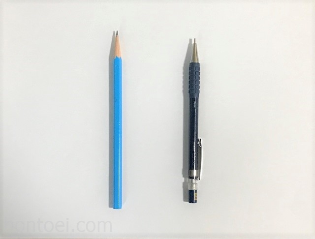 鉛筆とシャーペンのどっちがいい？